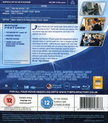 Ladder 49 (ej svensk text) (Blu-ray) - 2