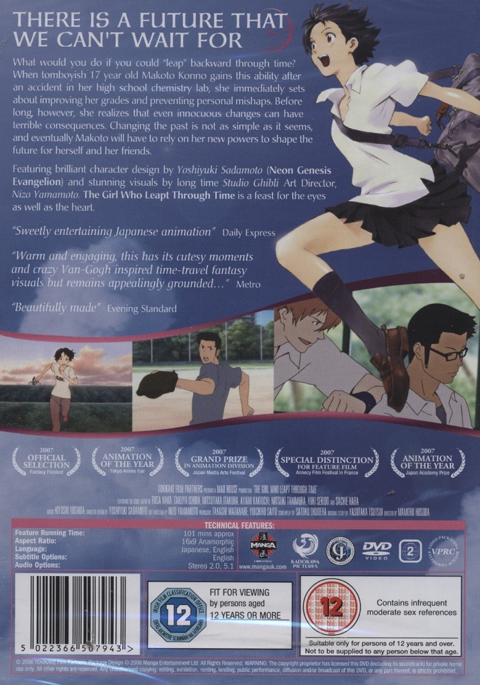 The Girl Who Leapt Through Time (ej svensk text) - 2