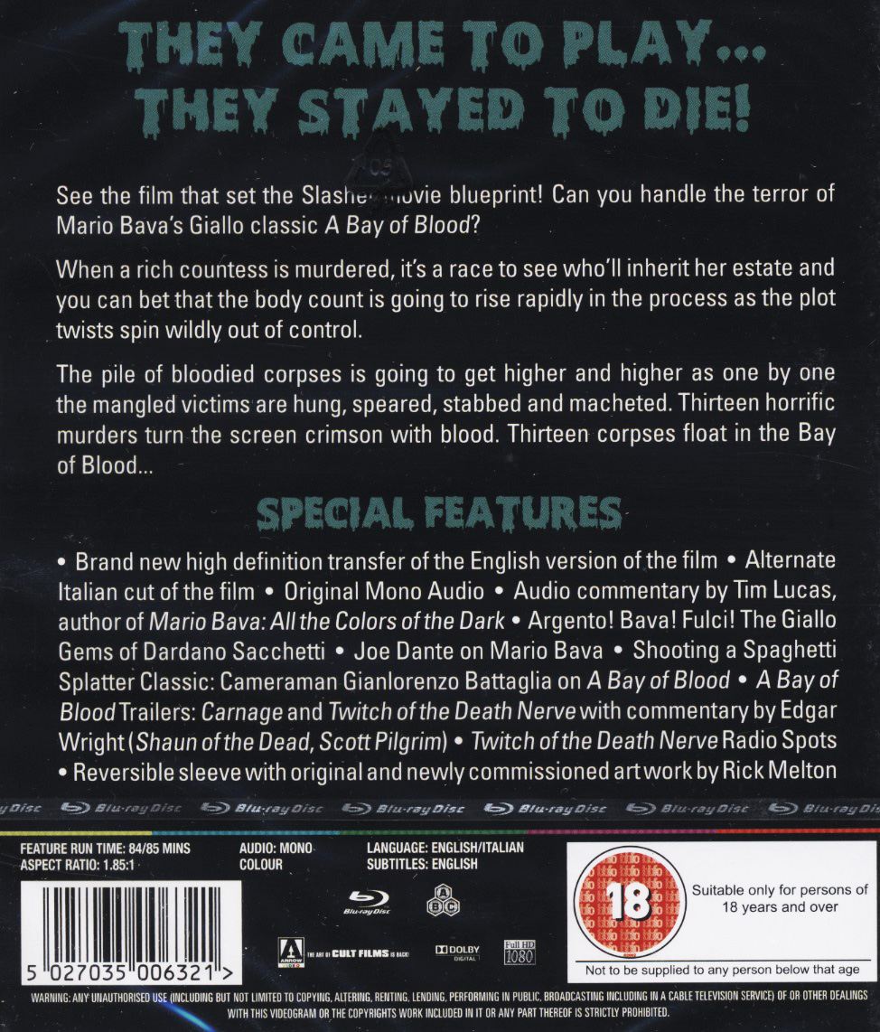 Bay of Blood (ej svensk text) (Blu-ray) - 2