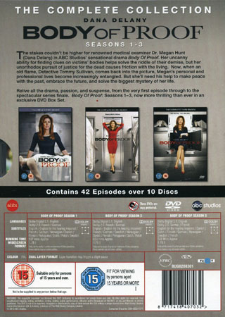 Body of Proof - Säsong 1-3 (10-disc) - 2