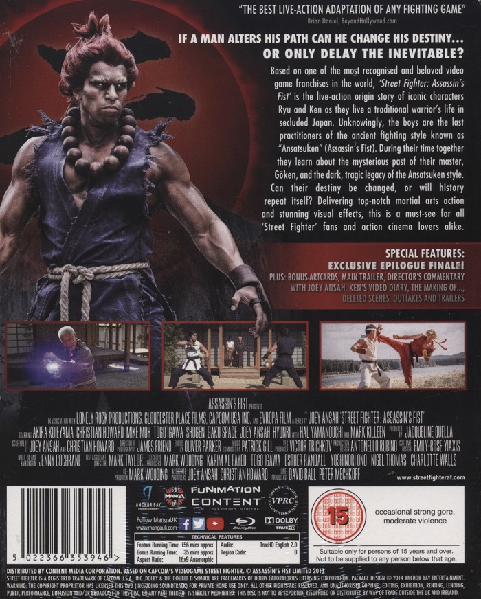 Street Fighter: Assassin's Fist - Limited Edition Steelbook (ej svensk text) (Blu-ray) - 2