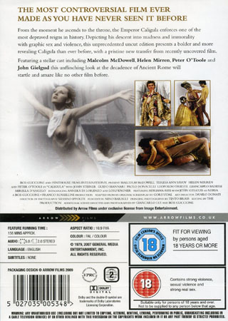 Caligula - Uncut Edition (ej svensk text) - 2