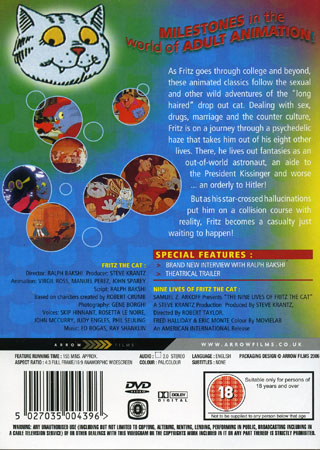 Fritz the Cat Collection (3-disc) (ej svensk text) - 2