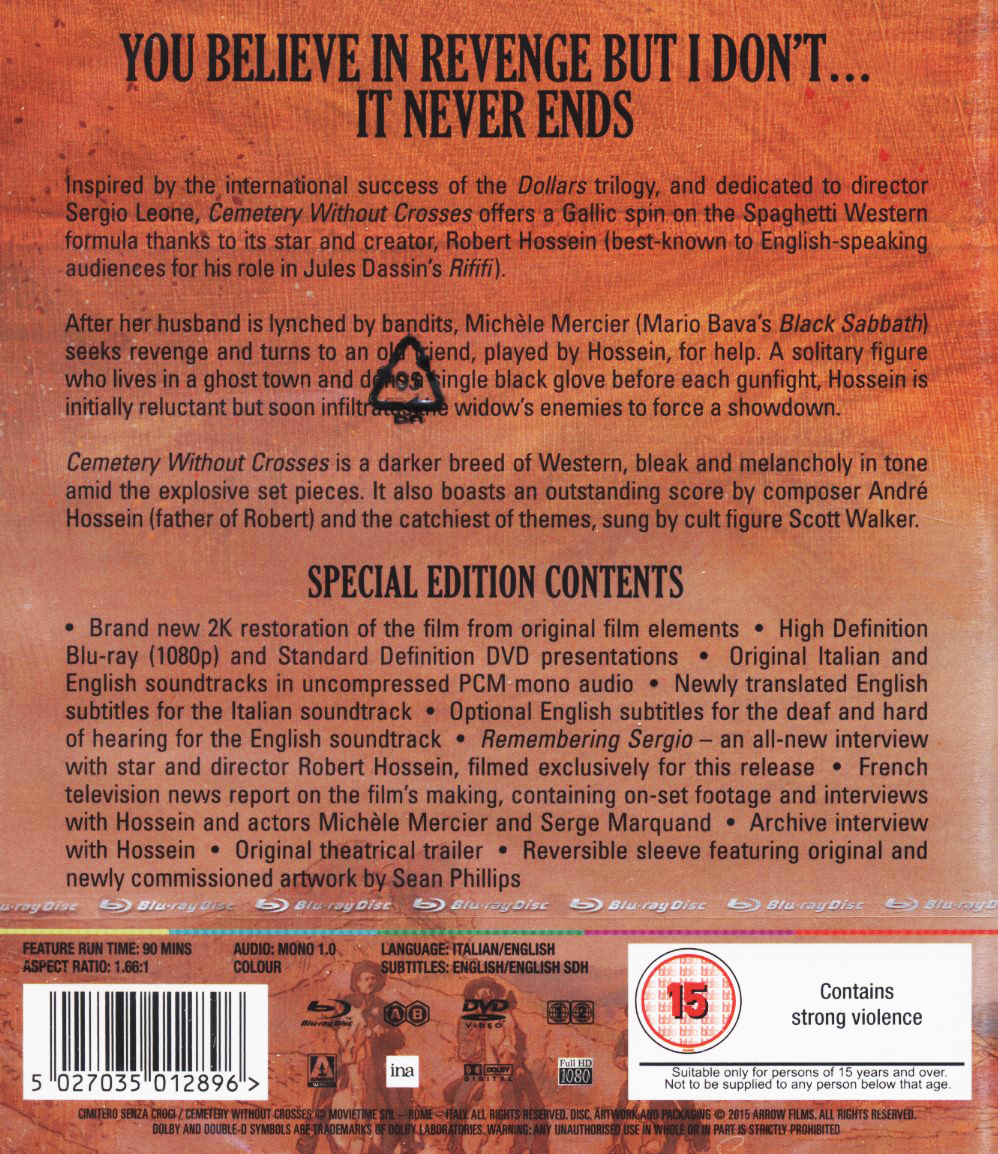 Cemetery Without Crosses (ej svensk text) (Blu-ray+ DVD) - 2