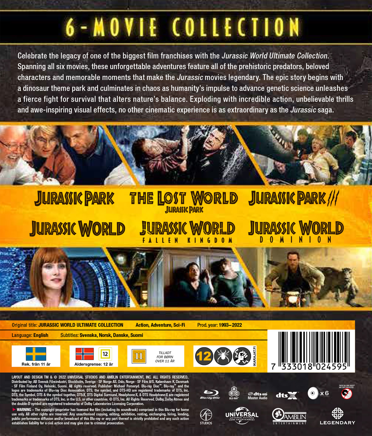Jurassic World Collection (Blu-ray) - 2