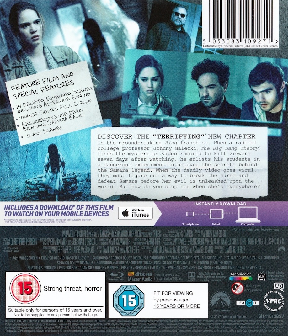 Rings (Blu-ray) - 2