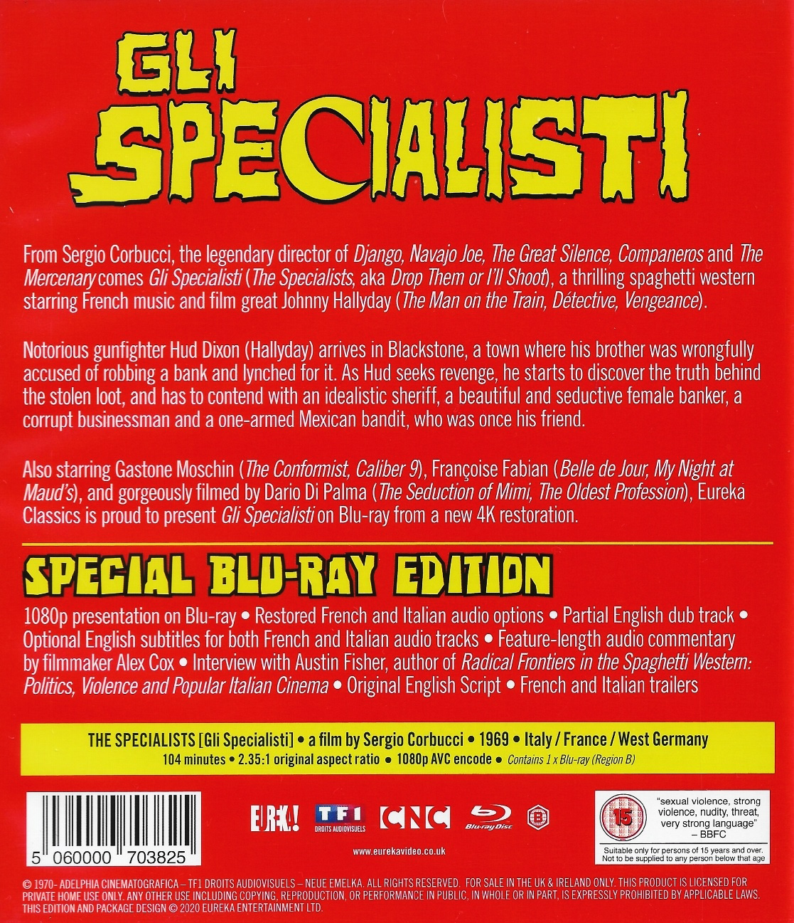 Gli Specialisti (ej svensk text) (Blu-ray) - 2