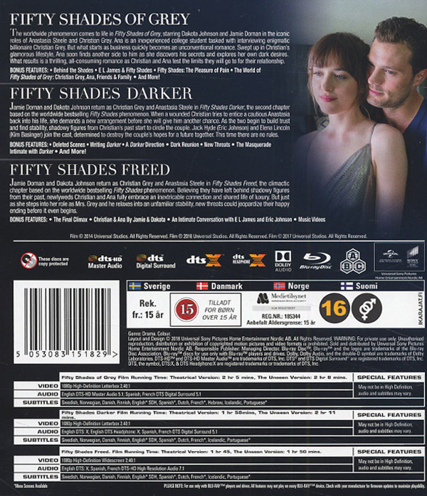 Fifty Shades 1-3 (Blu-ray) - 2