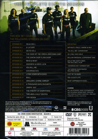 CSI Las Vegas - Säsong 8 - 2