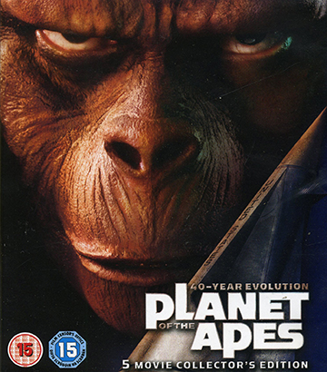 Planet Of the Apes - 5 Movie Collection (Blu-ray)