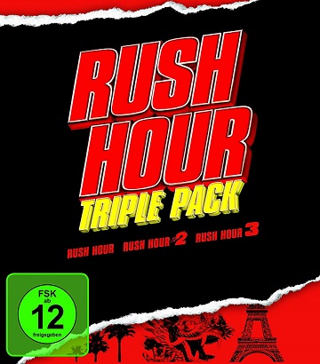 Rush Hour / Rush Hour 2 / Rush Hour 3 (ej svensk text 2 & 3) (Blu-ray)
