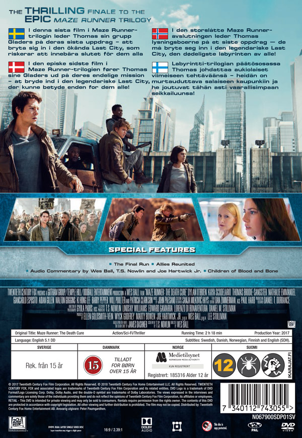Maze Runner 3: the Death Cure - 2