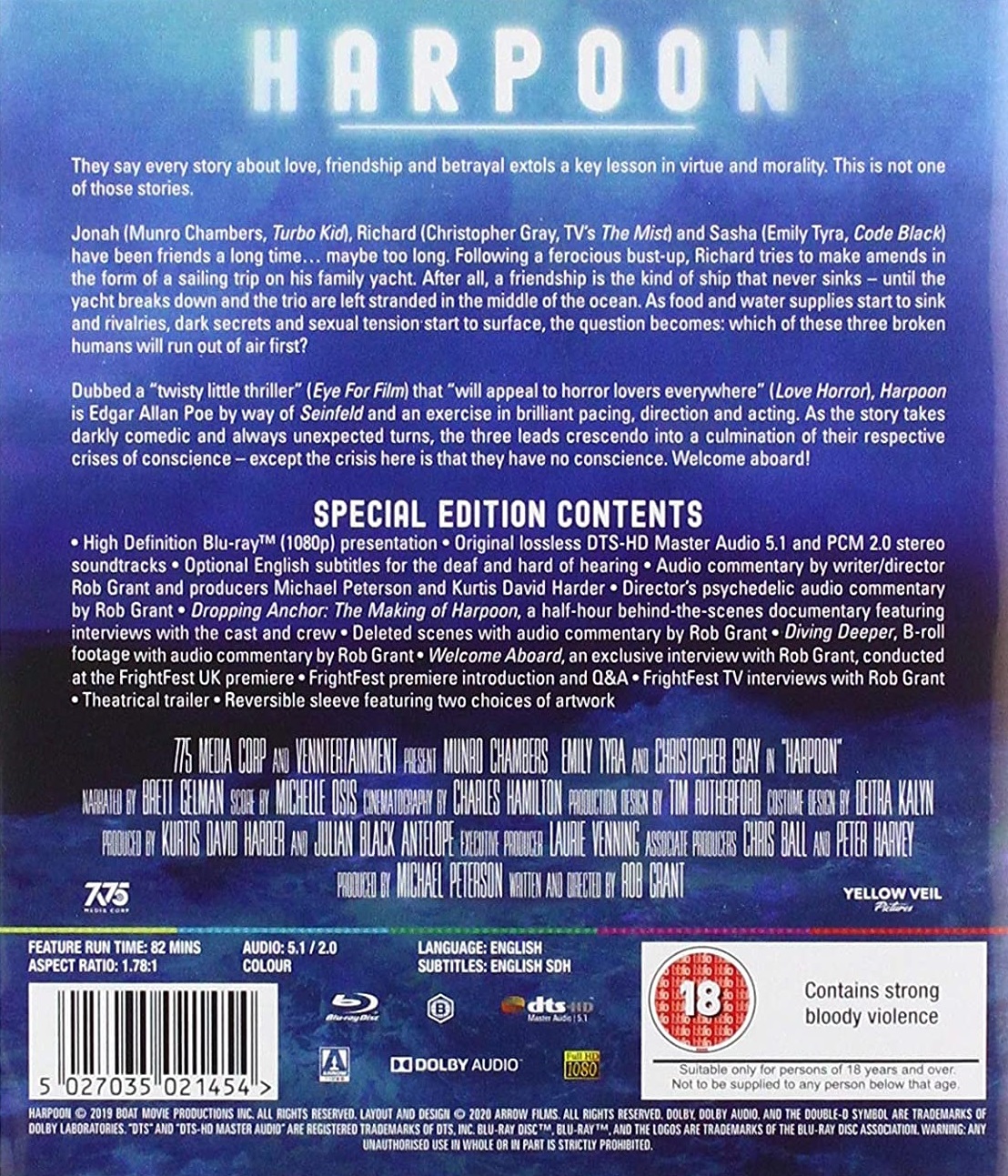 Harpoon (ej svensk text) (Blu-ray) - 2