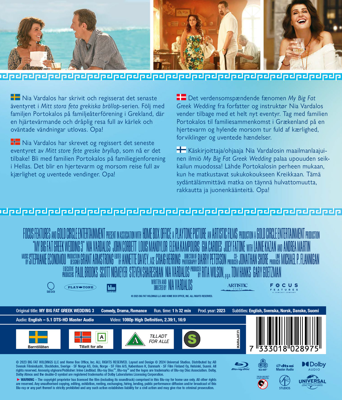 Mitt Stora Feta Grekiska Bröllop 3 (Blu-ray) - 2