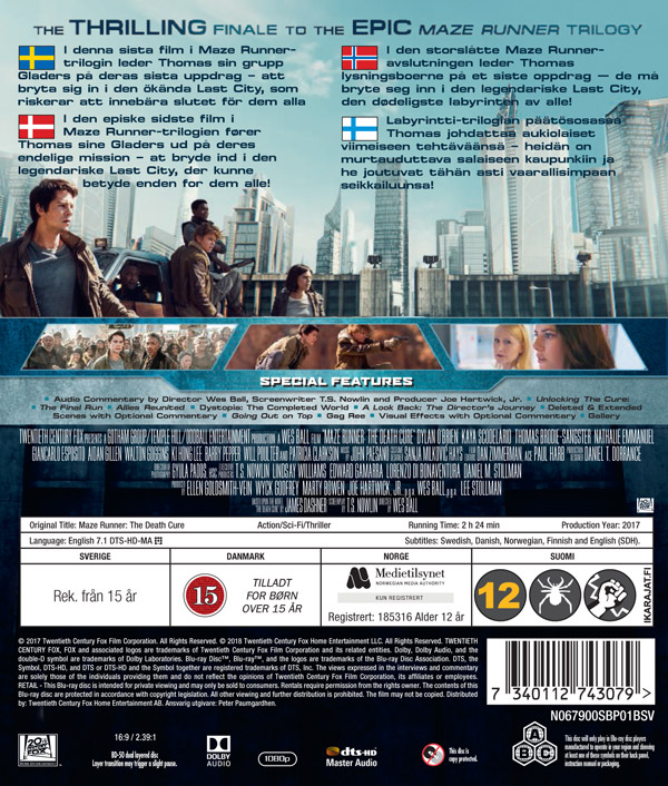 Maze Runner 3: the Death Cure (Blu-ray) - 2