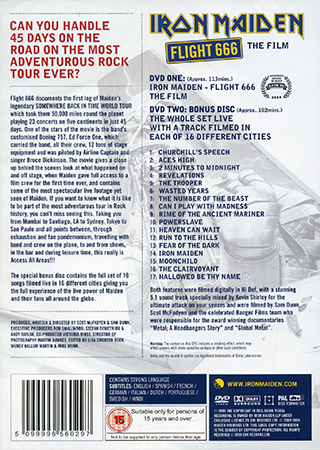 Iron Maiden - Flight 666 (2 disc) - 2