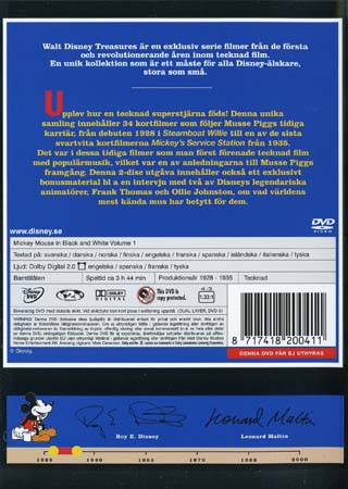 Mickey Mouse In Black And White - Volym 1 (2-disc) - 2