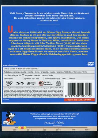 Mickey Mouse In Black And White - Volym 2 (2-disc) - 2