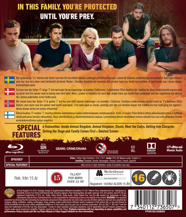 Animal Kingdom - Säsong 1 (Blu-ray) - 2