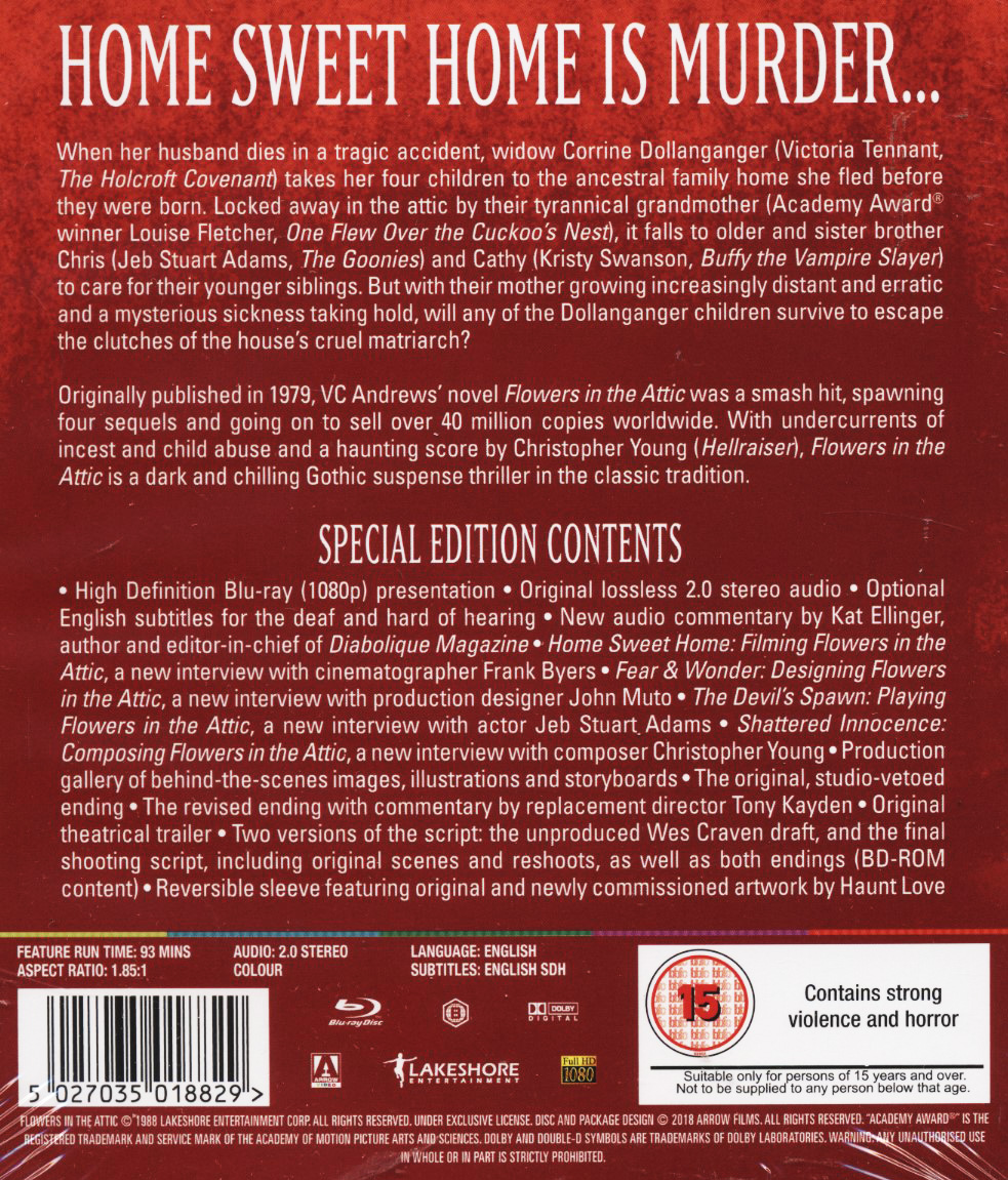 Flowers In the Attic (ej svensk text) (Blu-ray) - 2