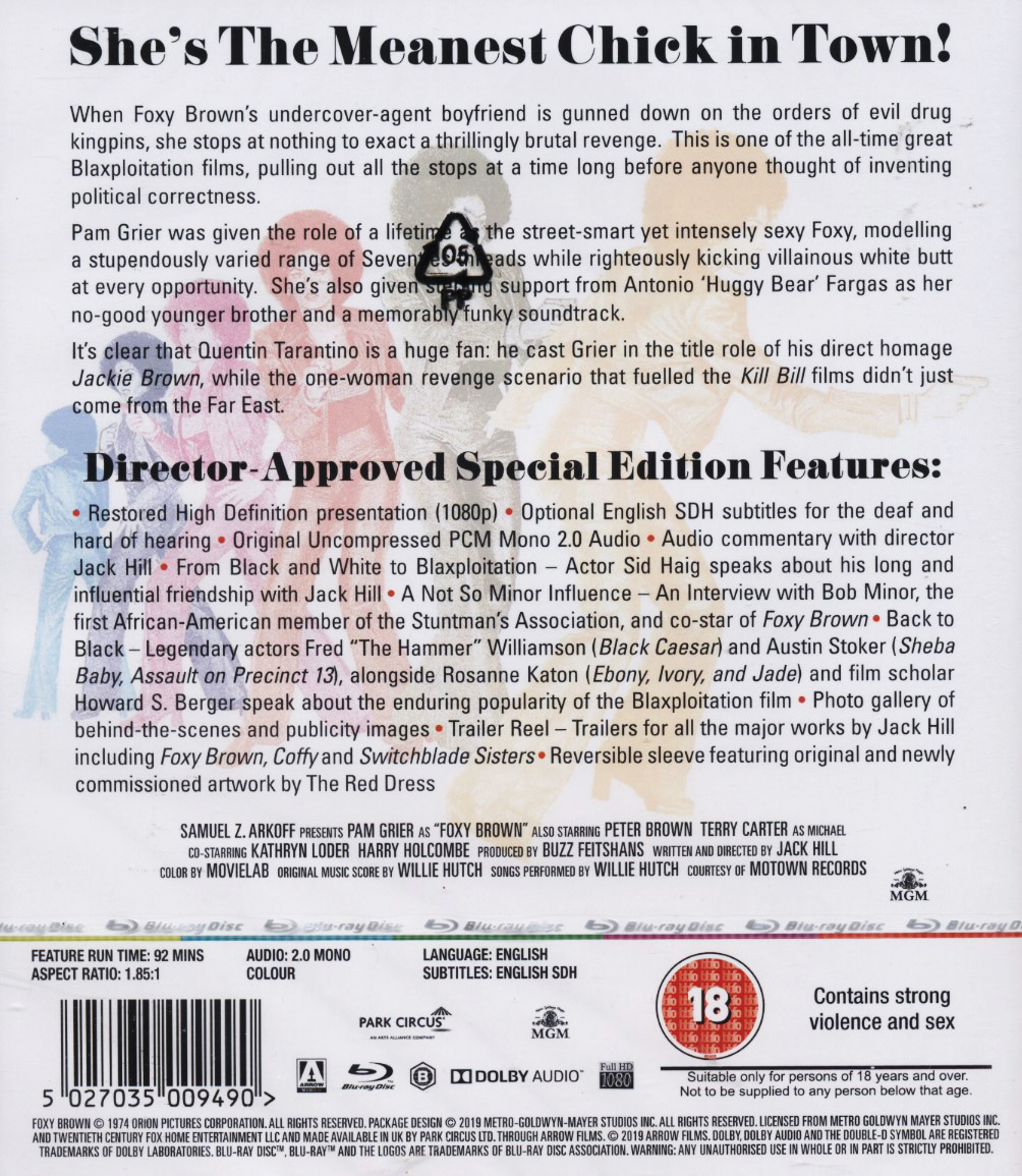 Foxy Brown (ej svensk text) (Blu-ray) - 2