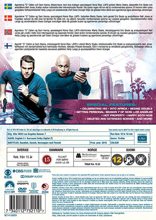 NCIS: Los Angeles - Säsong 7 (Begagnad) - 2