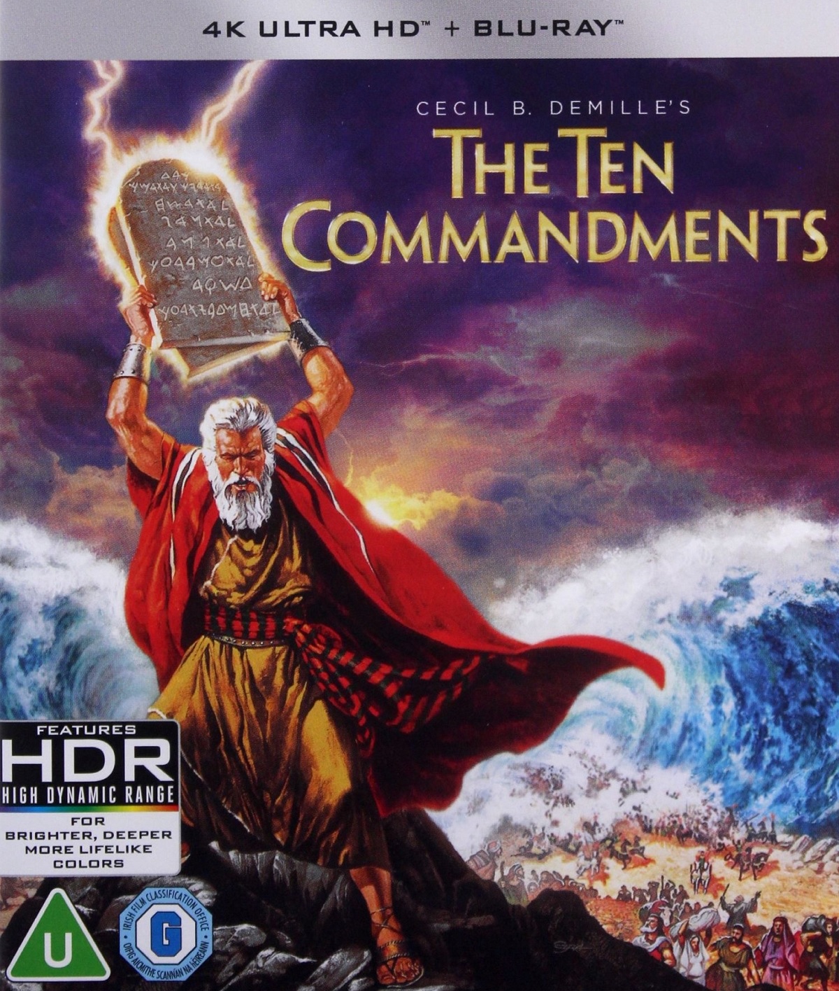 Ten Commandments (ej svensk text) (4K Ultra HD + Blu-ray)