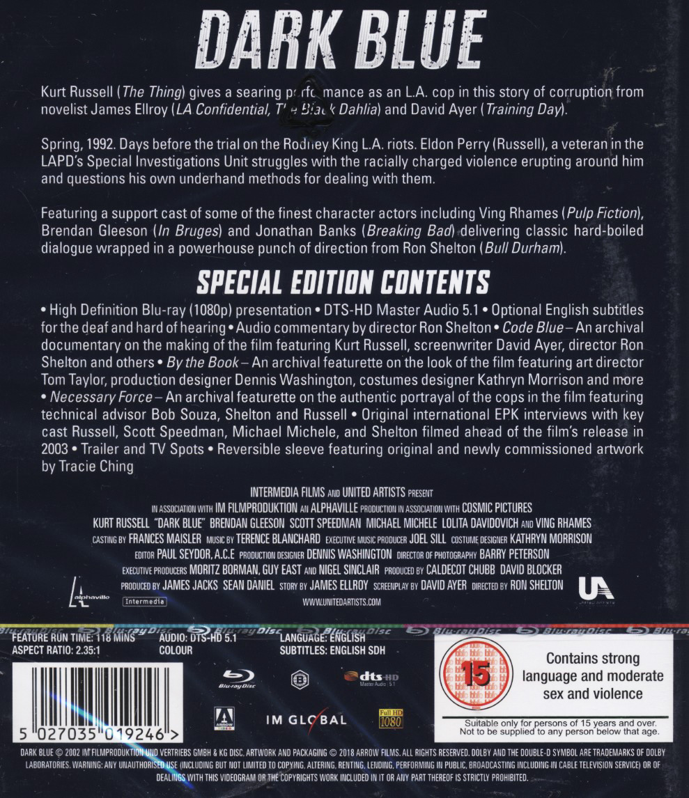 Dark Blue (ej svensk text) (Blu-ray) - 2