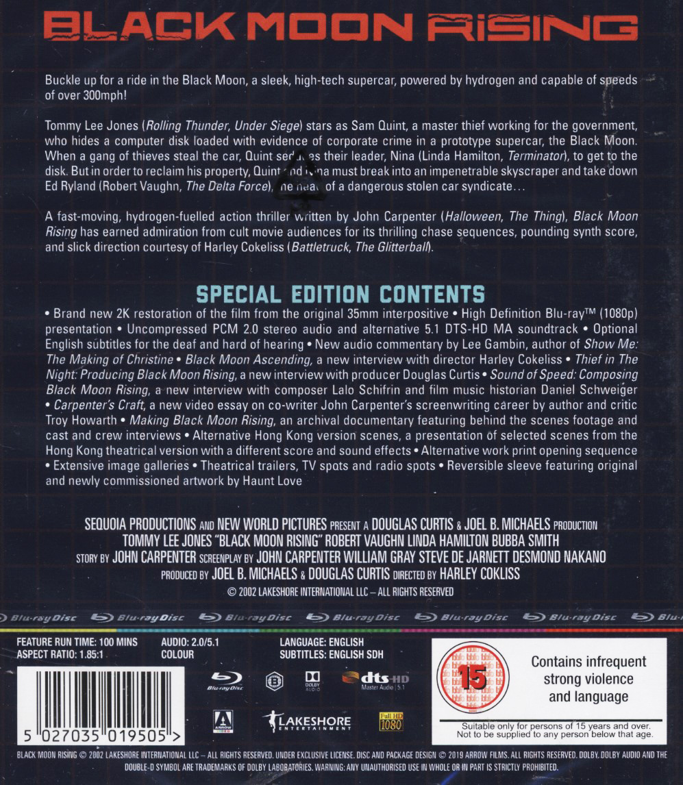 Black Moon Rising (ej svensk text) (Blu-ray) - 2
