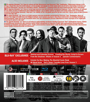 Blacklist - Säsong 3 (Blu-ray) - 2