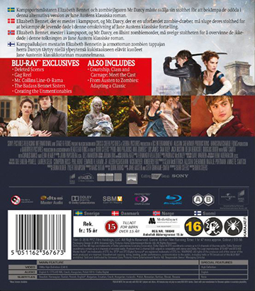 Pride And Prejudice And Zombies (Blu-ray) - 2