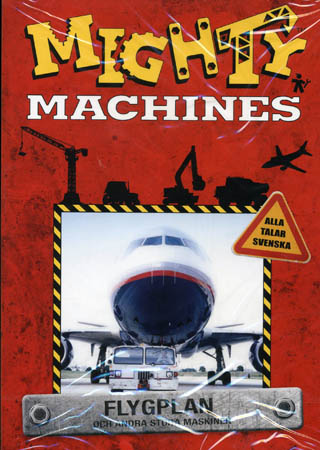 Mighty Machines - Flygplan / Dumpers / Grävskopor Box (3-disc)