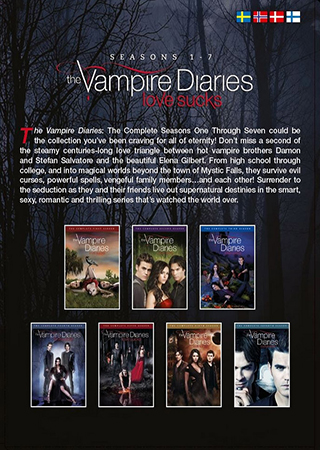 Vampire Diaries - Säsong 1-7 - 2