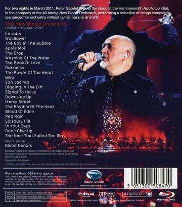 Peter Gabriel - New Blood - Live In London (Blu-ray) - 2