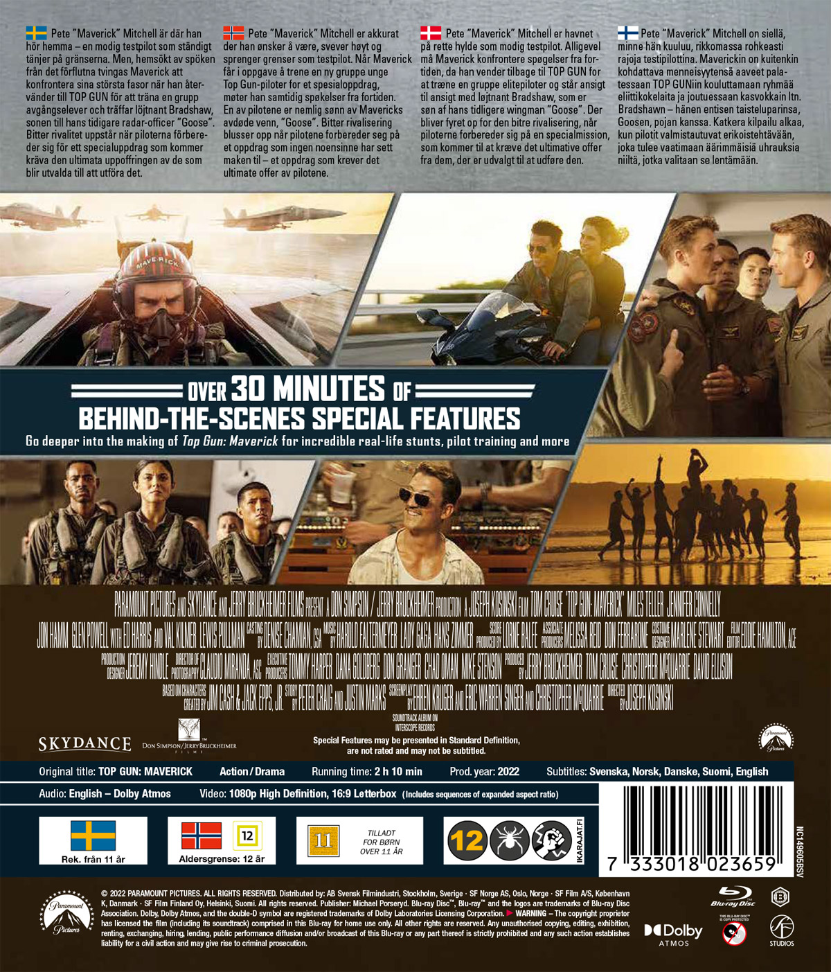 Top Gun Maverick (Bluray) Kvarnvideo.se