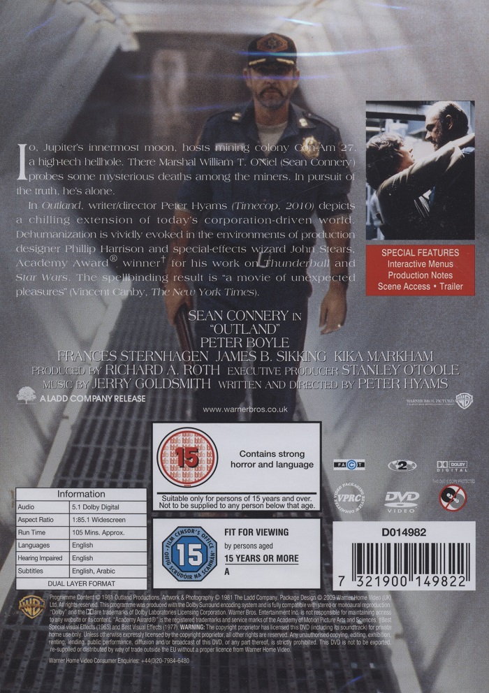 Outland (ej svensk text) - 2