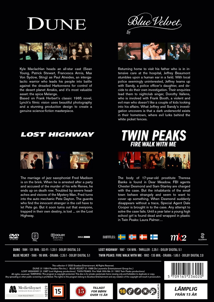 David Lynch - Masterpiece Collection - 2