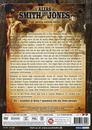 Alias Smith And Jones - Säsong 1 Box 1 - 2