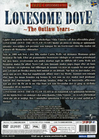 Lonesome Dove - The Outlaw Years - Del 1 Avsnitt 1-11 - 2