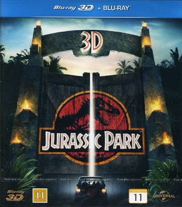 Jurassic Park 3D (Real 3D + Blu-ray)