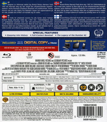 42 - The True Story of A Sports Legend (Blu-ray) - 2