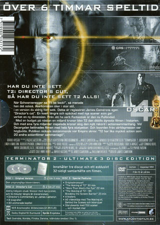 Terminator 2 - Judgment Day - Ultimate Edition (3-disc) (Begagnad) - 2