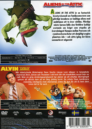 Aliens In the Attic / Alvin Och Gänget - 2