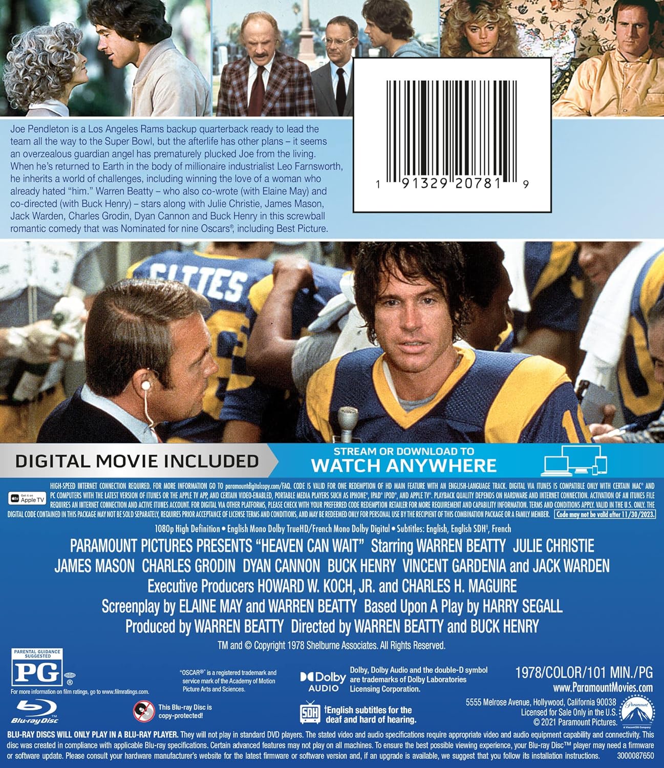 Heaven Can Wait (ej svensk text) (Blu-ray) - 2