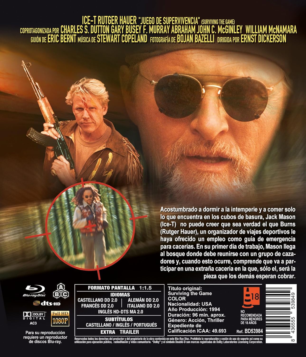 Surviving the Game (ej svensk text) (Blu-ray) - 2