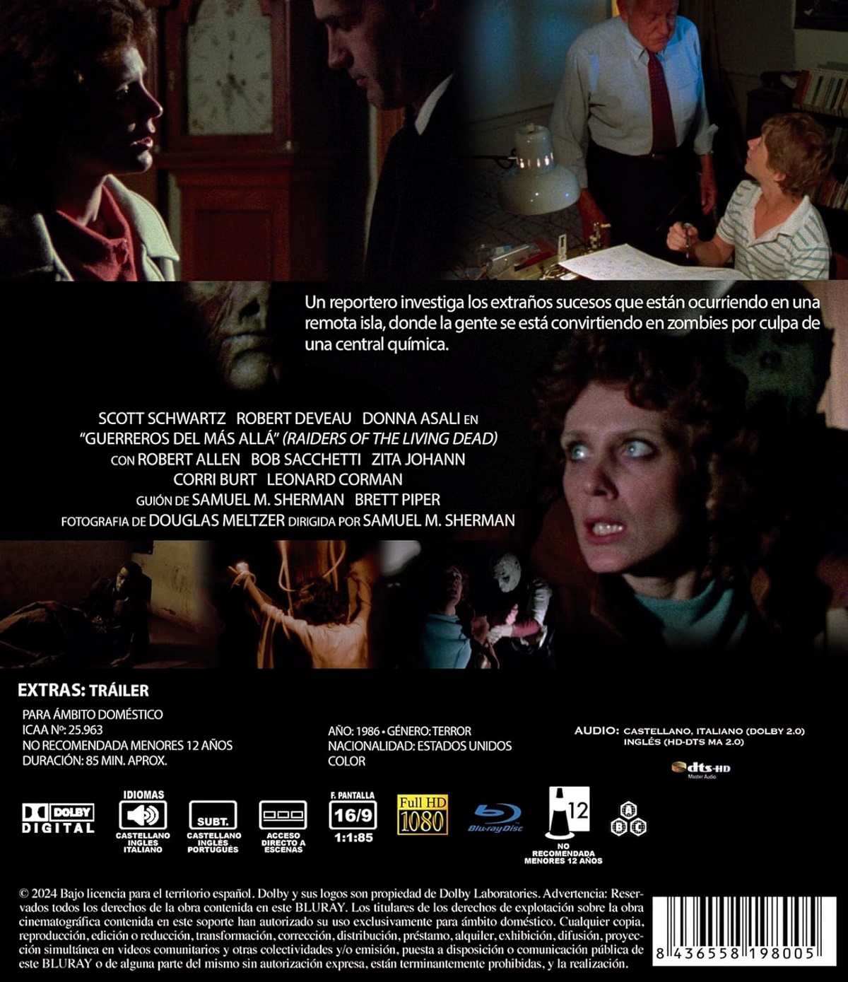 Raiders of the Living Dead (ej svensk text) (Blu-ray) - 2