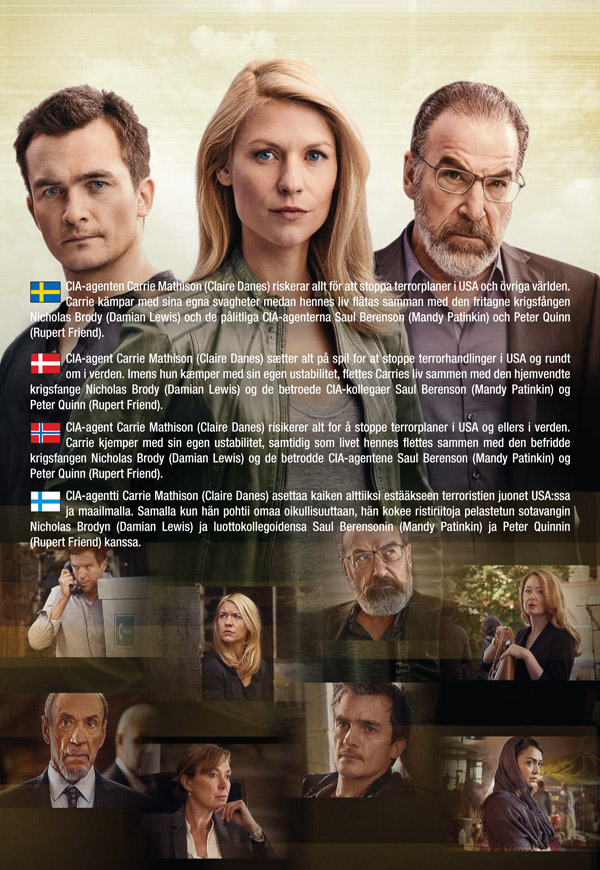 Homeland - Säsong 1-6 - 2