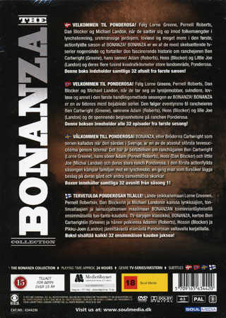 Bonanza / Bröderna Cartwright - Säsong 1 - 2
