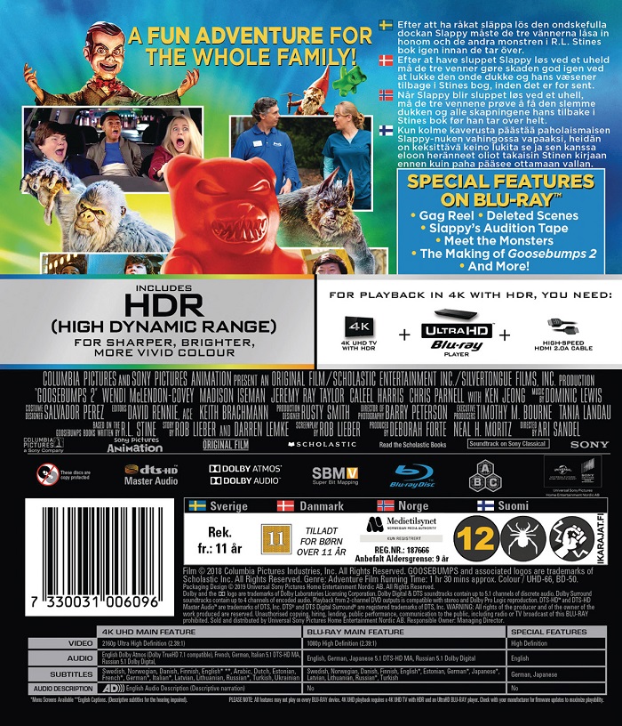 Goosebumps 2 (4K Ultra HD Blu-ray) - 2