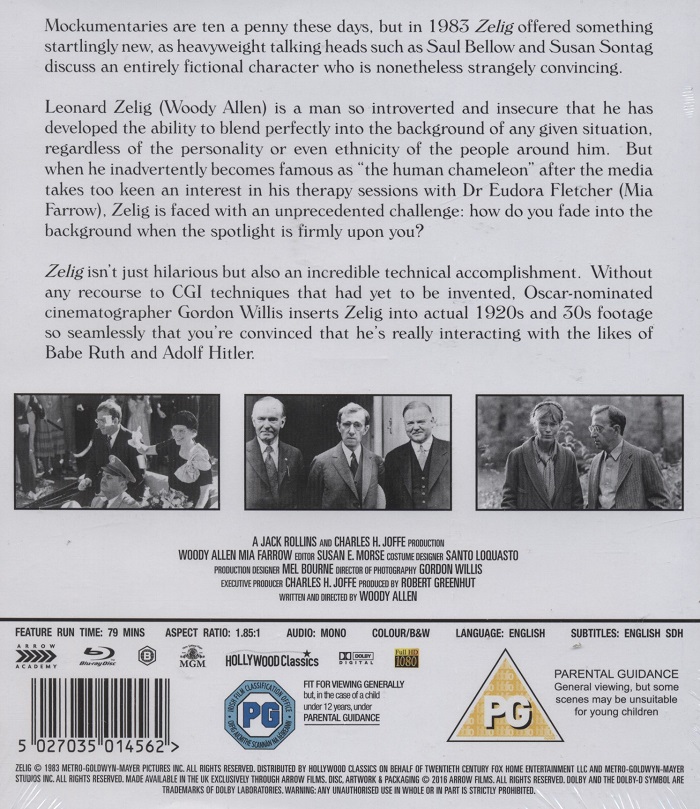 Zelig (ej svensk text) (Blu-ray) - 2
